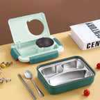 Stainless Steel Lunch Box Set – 800 ml + 150 ml
