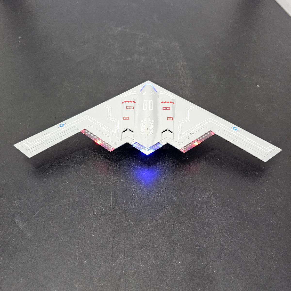 Fighter Jet Toy – B-2 Ghost Stealth Bomber Model for Boys | Army Die-Cast Airplane