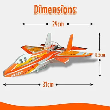 Military Aircraft Space Shuttle – With Flight Propellers & USB Charging