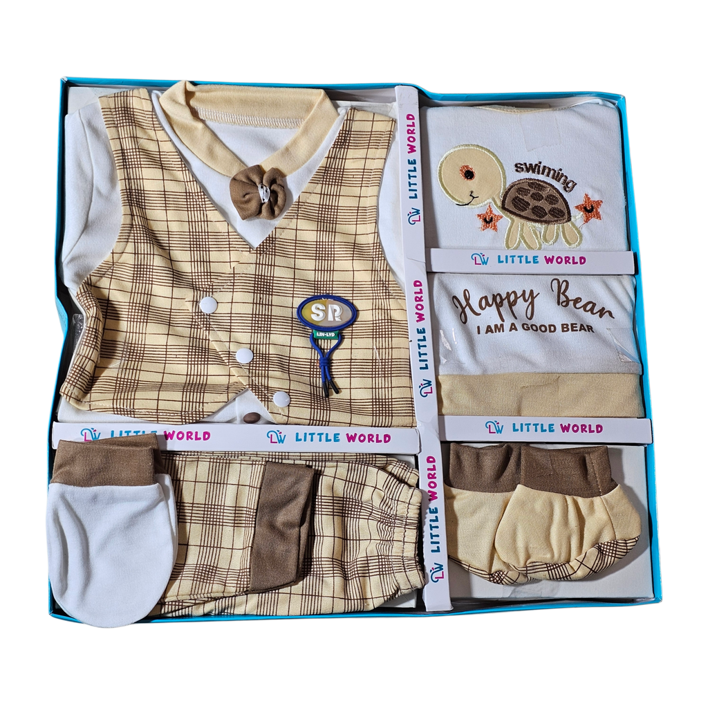 Little World Newborn Baby Gift Box Set – Complete Clothing Essentials