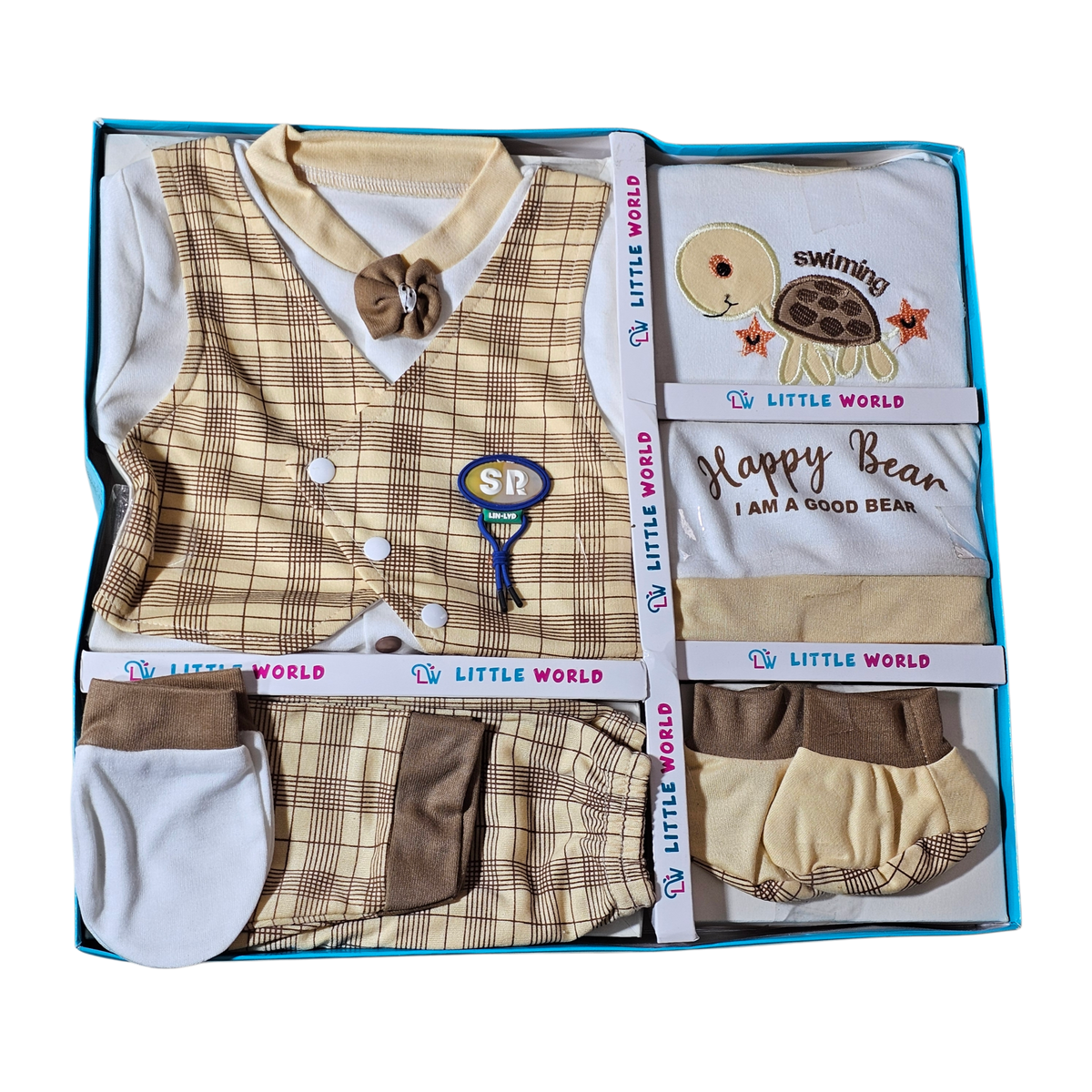 Little World Newborn Baby Gift Box Set – Complete Clothing Essentials