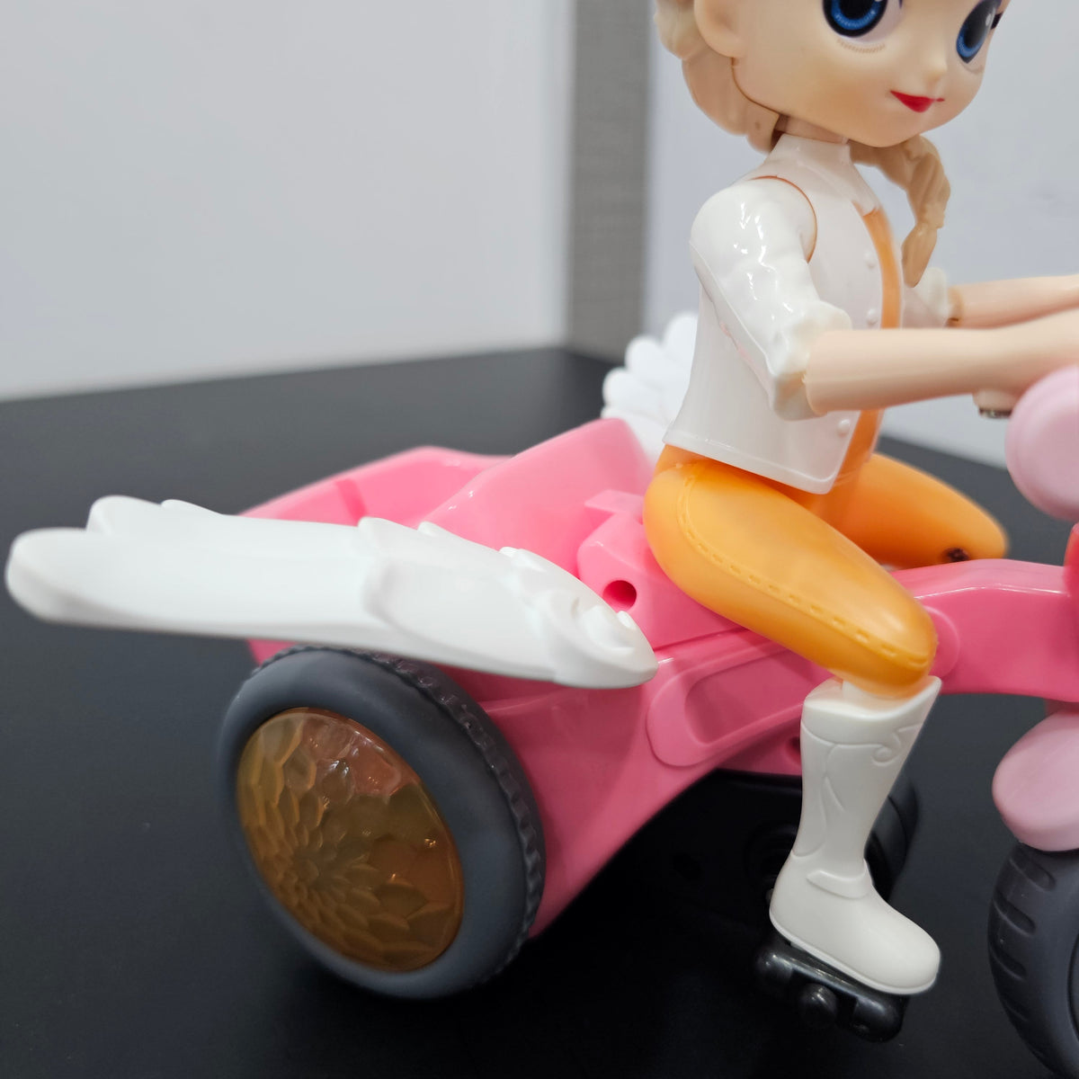 Girl Bicycle Doll with Music & Lighting