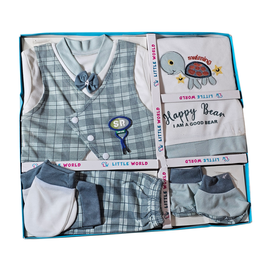 Little World Newborn Baby Gift Box Set – Complete Clothing Essentials