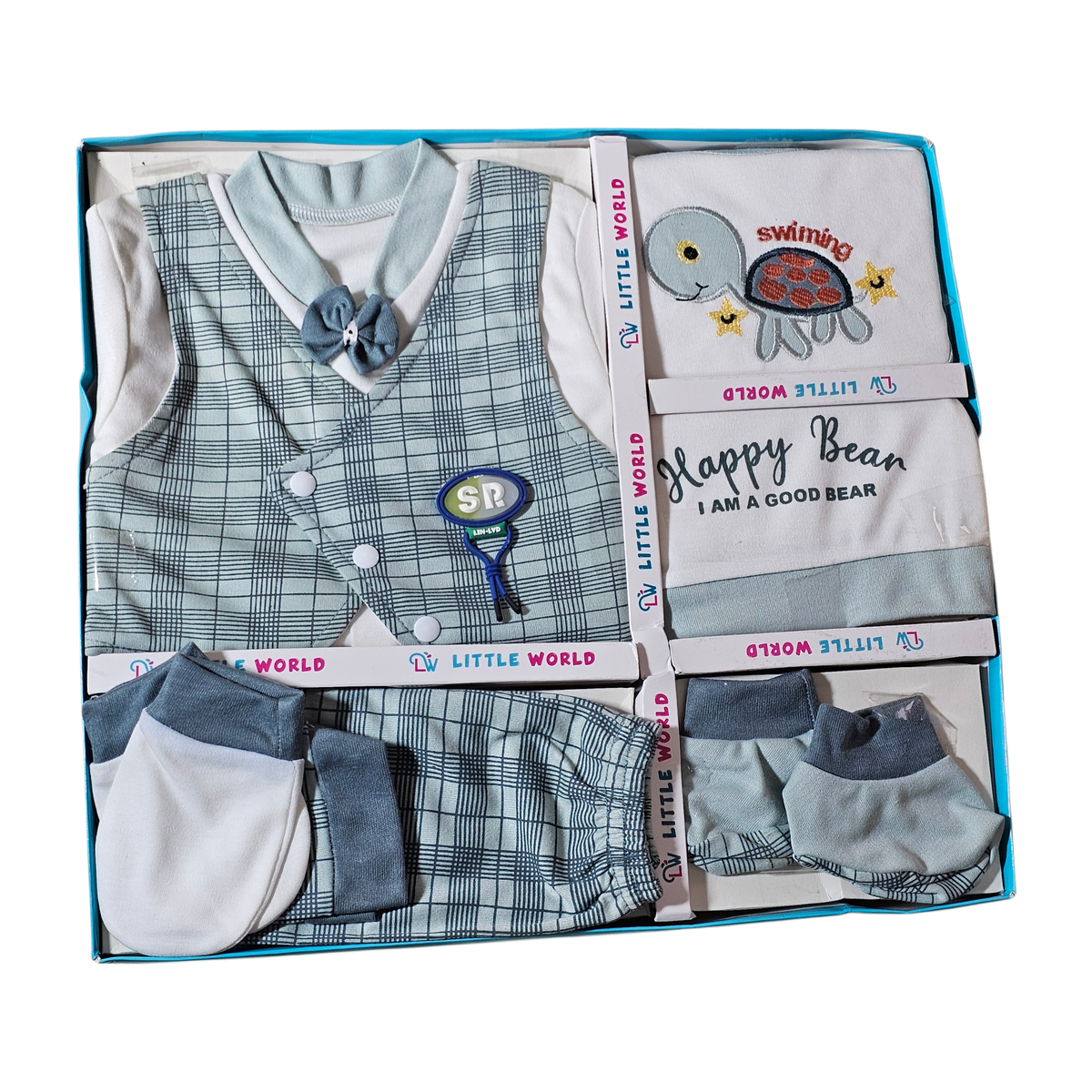 Little World Newborn Baby Gift Box Set – Complete Clothing Essentials