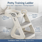 Mama Baba Baby Potty Trainer – Adjustable Soft Seat with Stand