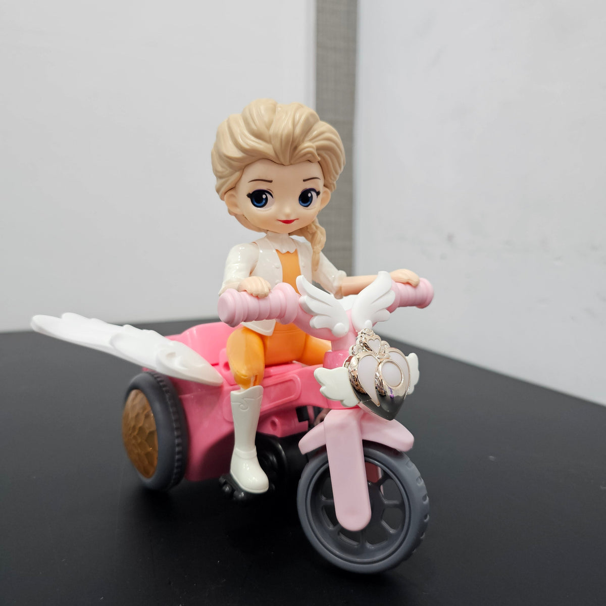 Girl Bicycle Doll with Music & Lighting