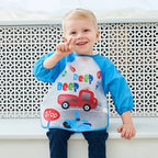 Waterproof Baby Bib With Sleeves — Mess-Free Mealtime