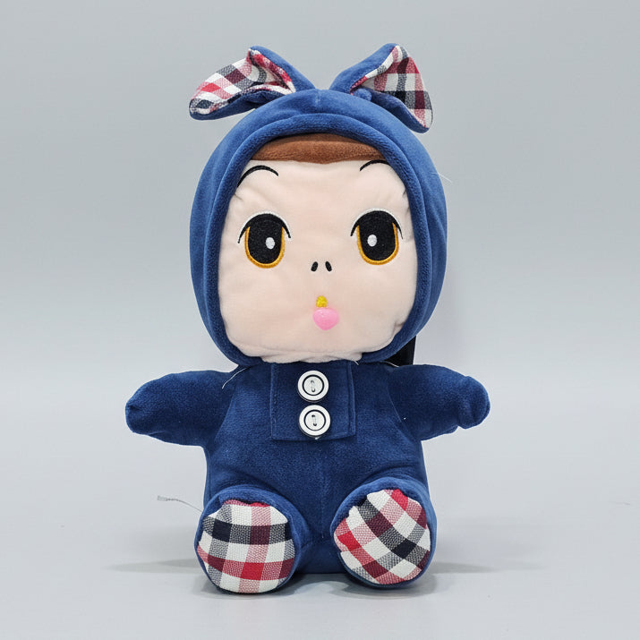 Blue Cap Doll – 25cm Soft Plush Toy