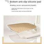 Baby Bath Stand with Adjustable 5 Levels – Foldable Infant Bath Shower Stand