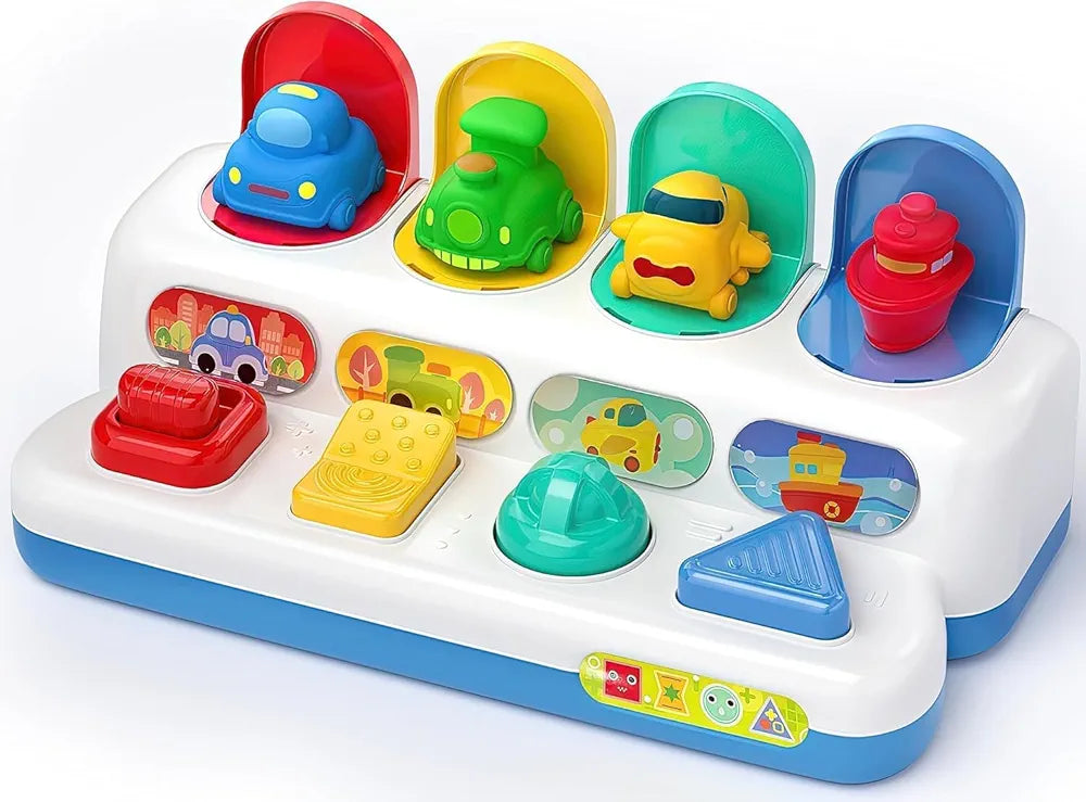 Pop-Up Vehicles – Early Education Toy for Happy Learning & Imaginative Play