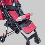 Lightweight Baby Stroller – Foldable with 360° Wheels & Sun Canopy