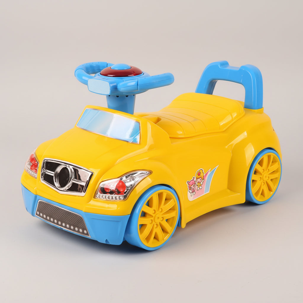 2-in-1 Push Car Shape Baby Potty Trainer