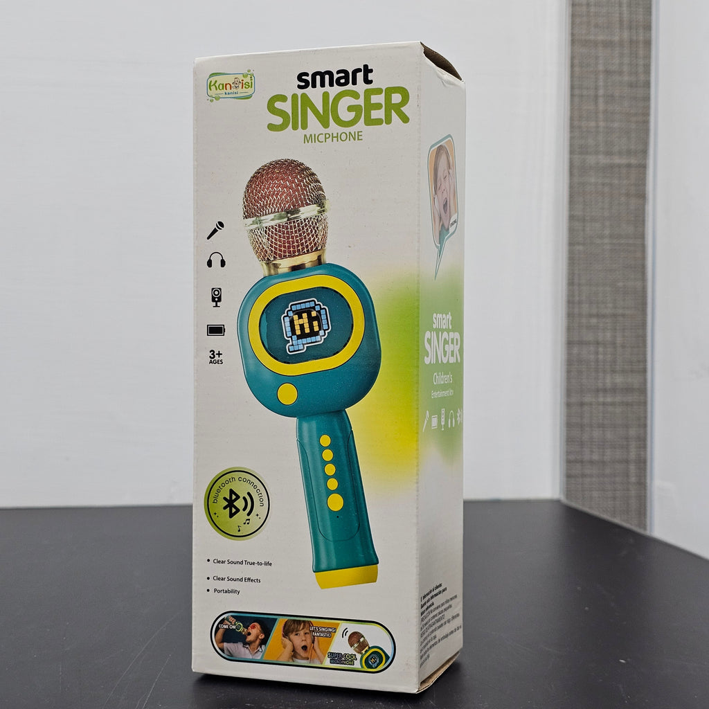 Smart Singer Mic Phone with Bluetooth – Wireless Karaoke Fun for Kids