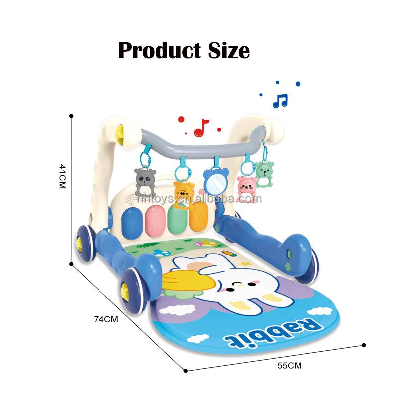 2 in 1 Walker Pedal Piano – Best for 0m+ Early Learning