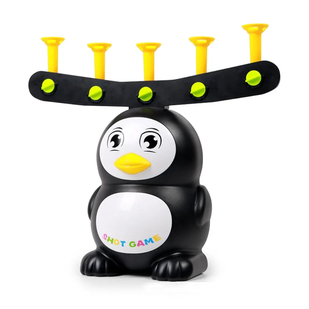 Penguin Shoot Game | 2-in-1 Activity Toy for Kids