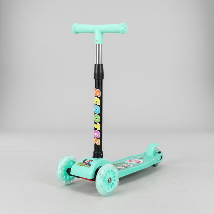 Kids 3 Wheel Scooter with LED Light-Up Wheels