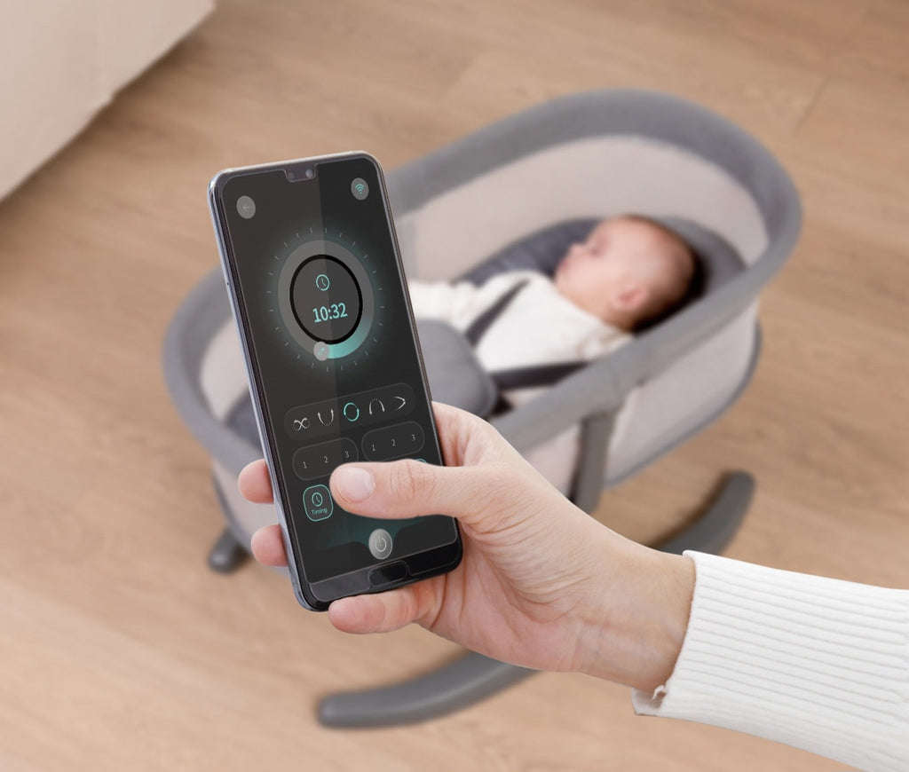 H Multi-Motion Baby Cradle – Smart Comfort for Your Little One