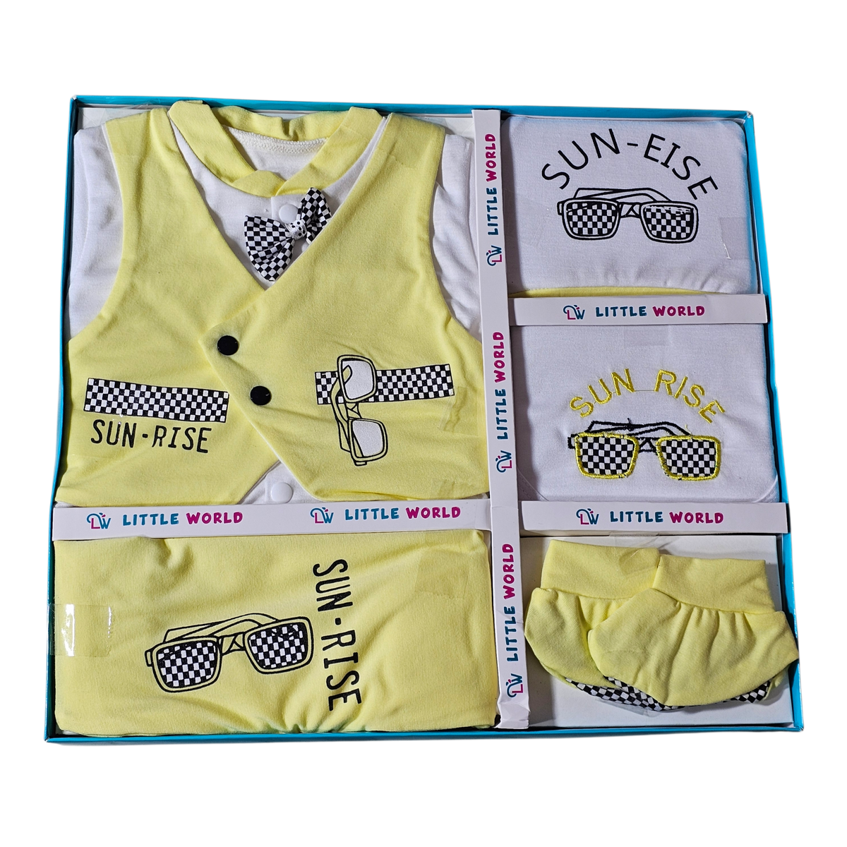 Little World Newborn Baby Gift Box Set – Essential Baby Clothing