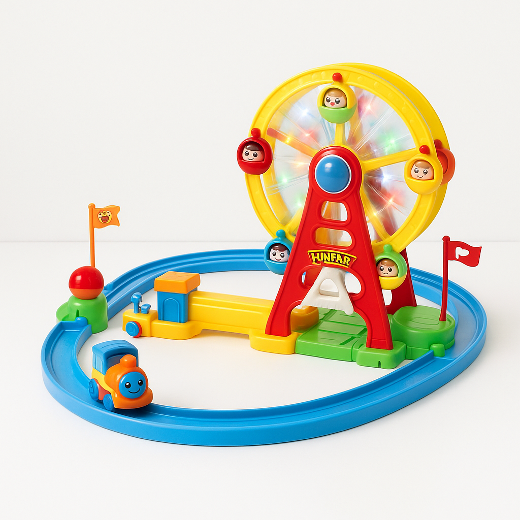 Fun Train Paradise – Flashing Light Toy Series