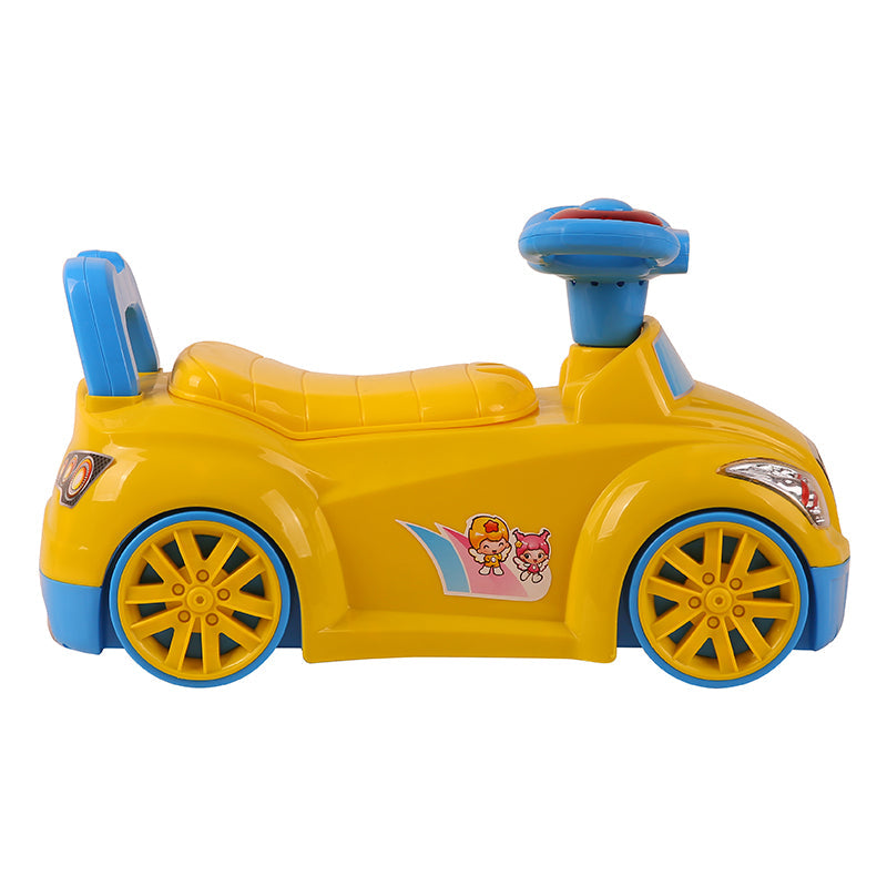2-in-1 Push Car Shape Baby Potty Trainer