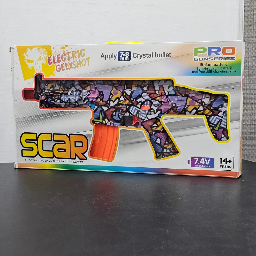Electric GelxShot Blaster – 7.8mm Crystal Bullets