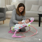 Baby Rocker – Infant to Toddler with Fold-Out Kickstand (0M+, 40 lbs / 18 kg)