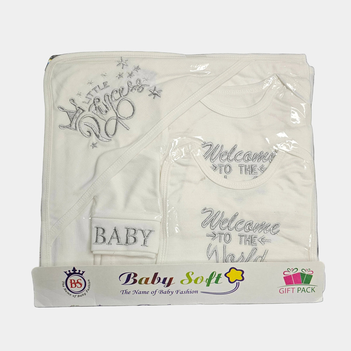 Welcome to the World Baby Dress Set – Newborn Baby Clothes