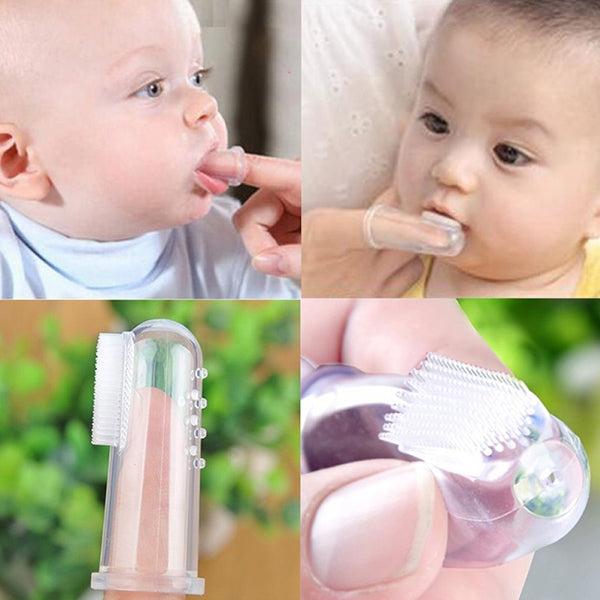 Baby Finger Teeth Brush – Soft & Gentle Oral Care