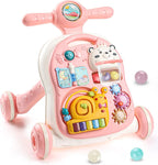 3-in-1 Baby Activity Walker with Music & Lights