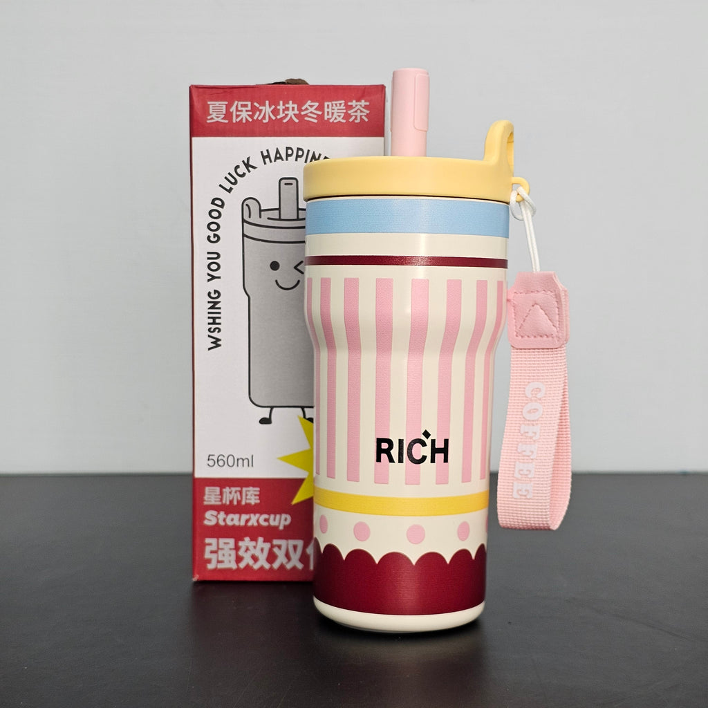 Starx Hot & Cold Water Cup 560ml – Insulated Thermal Bottle