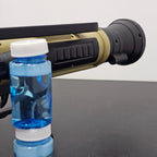 Electric Rocket Bubble Gun – Full-Automatic Bubble Blaster with Lights & Music
