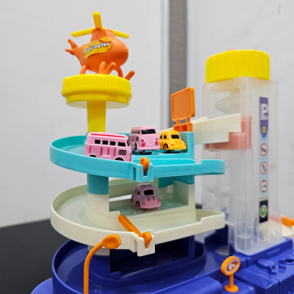 Automobile Adventure Multi-Level Runway – Dual Mode Fun for Kids!