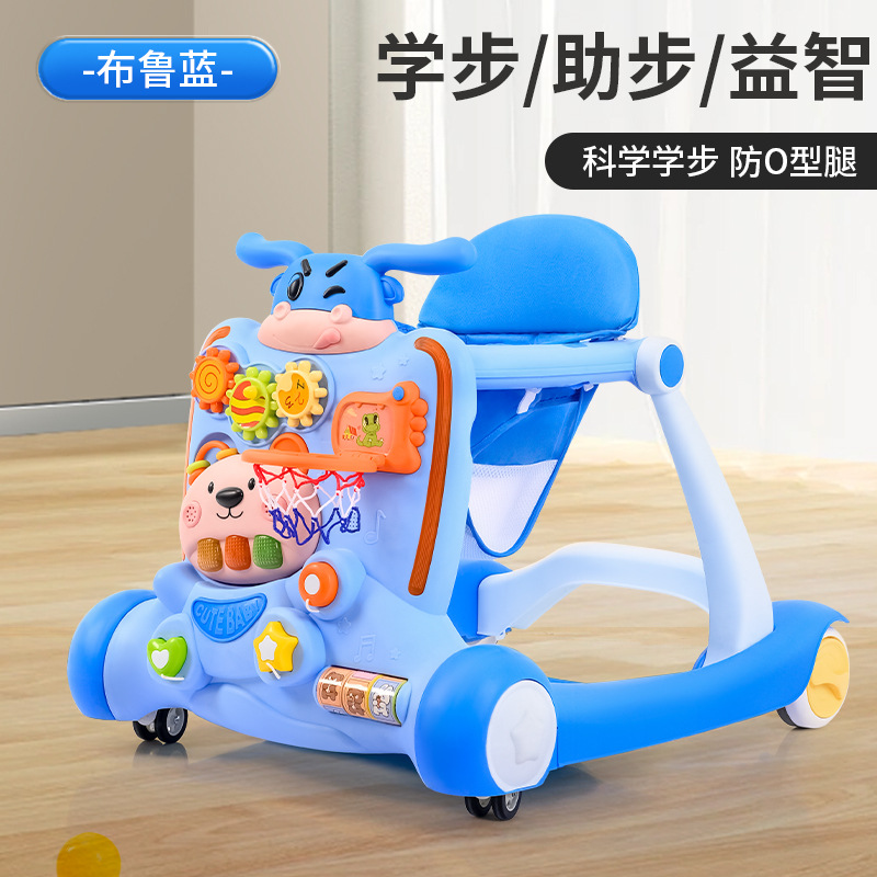 2 in 1 Baby Walker with Music & Activity – Safe Learning & Fun