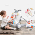 2-in-1 Baby Walker with Music & Activity – Safe Learning & Fun