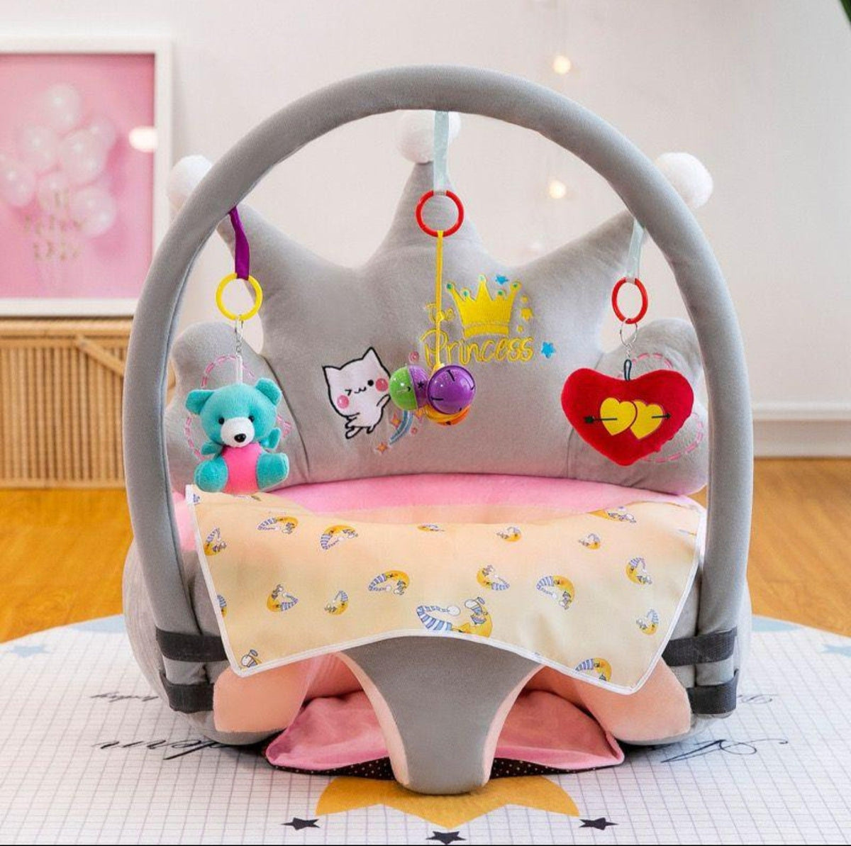 Baby Sofa Rattle Floor Seat – Support, Comfort & Fun All in One
