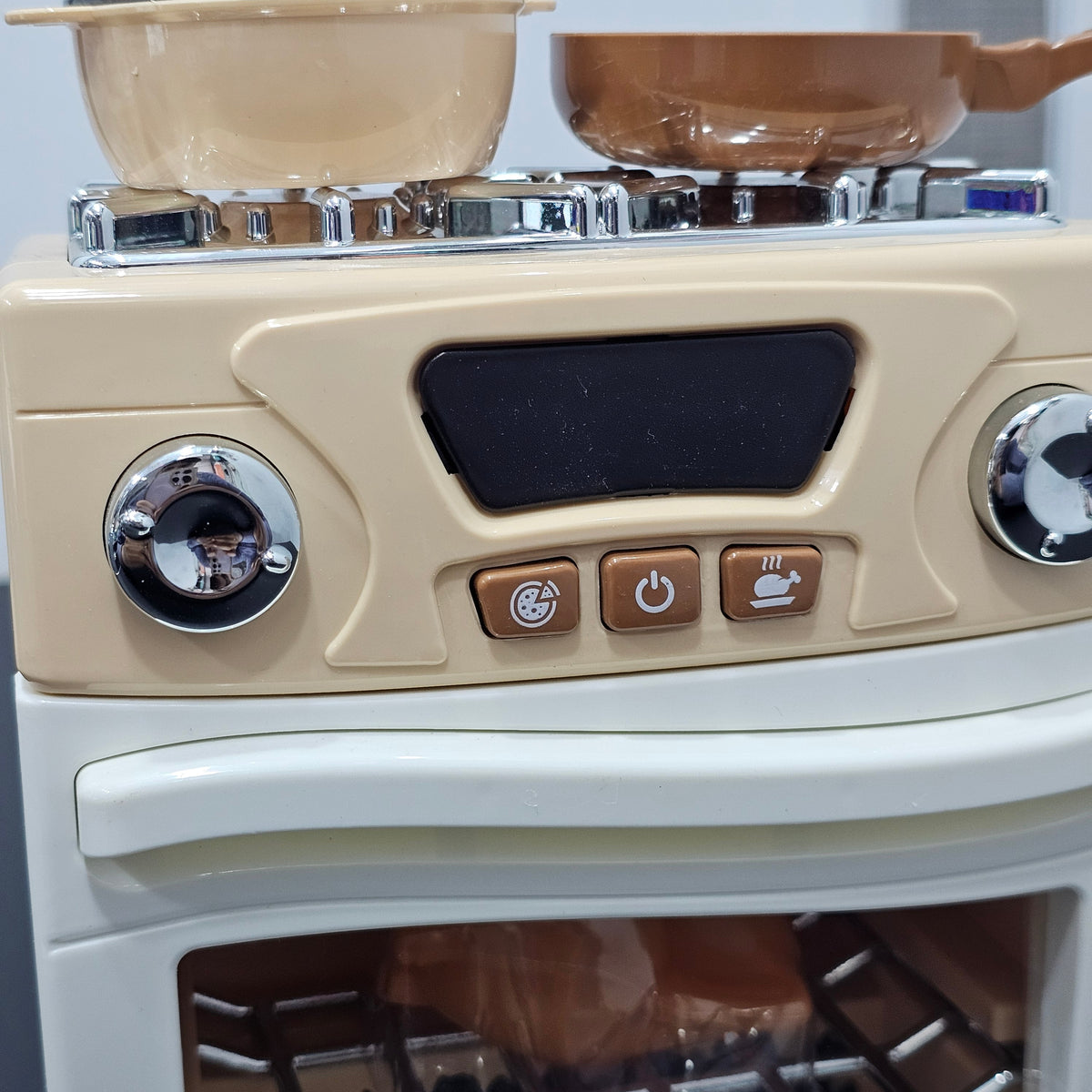 Little Kitchen 2-in-1 Toy – Music & Light Cooking Fun for Kids