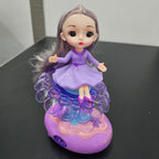 Rotating Petal Doll with Lighting & Music