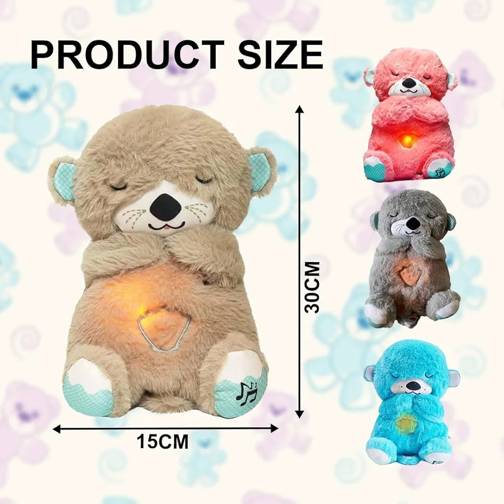 Fun Toy Breathing Bear – Realistic Plush Cuddly Toy for Kids