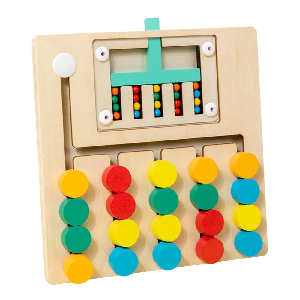 5-Color Baby Mobile – Soft Colors & Hand-Eye Coordination Toy