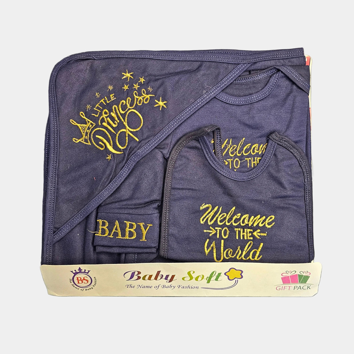 Welcome to the World Baby Dress Set – Newborn Baby Clothes
