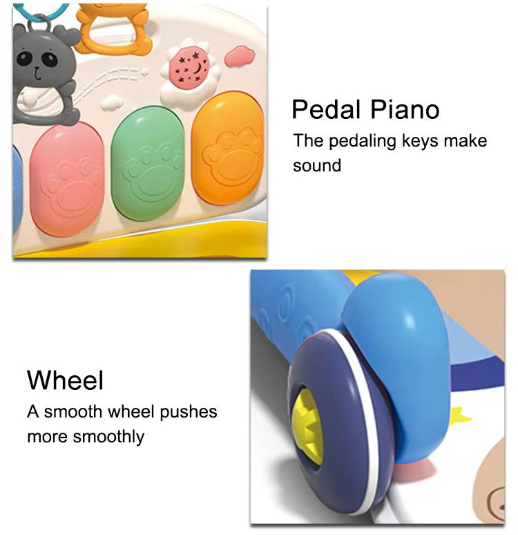 2 in 1 Walker Pedal Piano – Best for 0m+ Early Learning