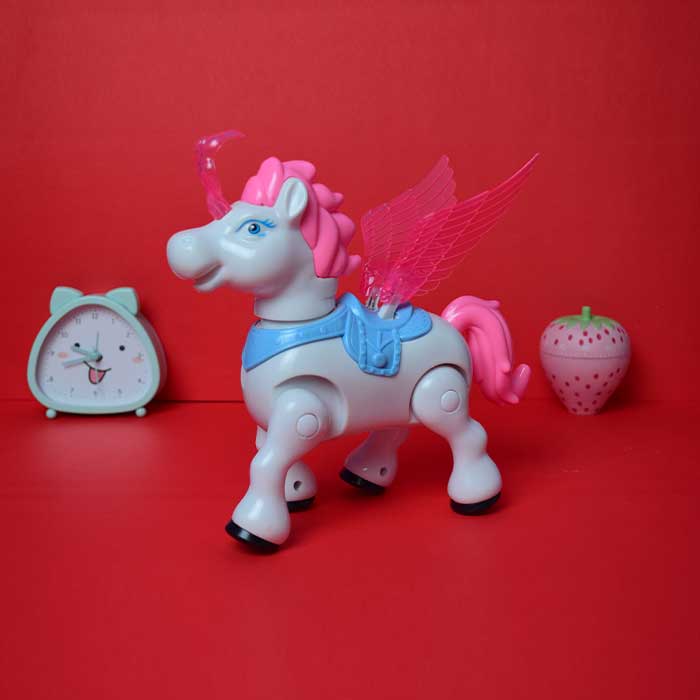 Pega Source Horse Toy | Swinging Wings & Bouncing Pony Action