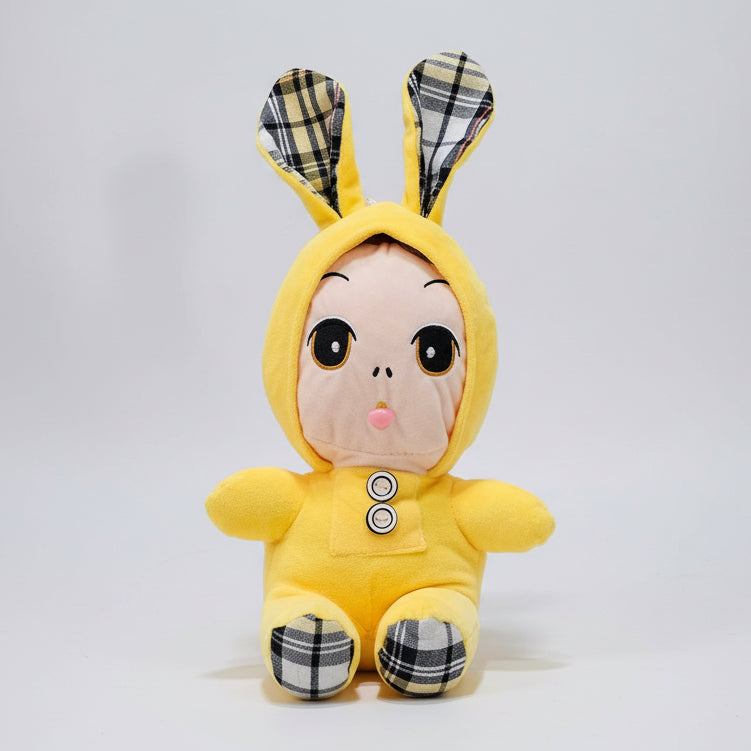 Yellow Cap Doll – 25cm Soft Plush Toy