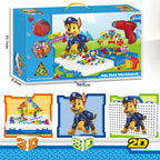 3-in-1 Real Power Tool Workbench Playset – 255 Pcs Puzzle Panel