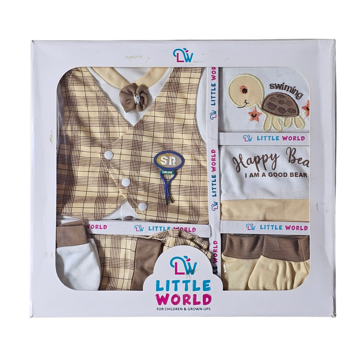 Little World Newborn Baby Gift Box Set – Complete Clothing Essentials