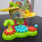 Dinosaur Park Slide Track Activity Toy | Fun Adventure Playset for Kids