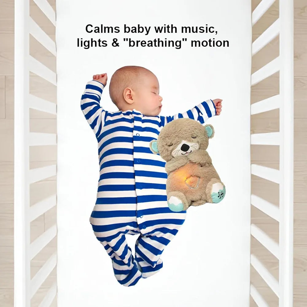 Fun Toy Breathing Bear – Realistic Plush Cuddly Toy for Kids