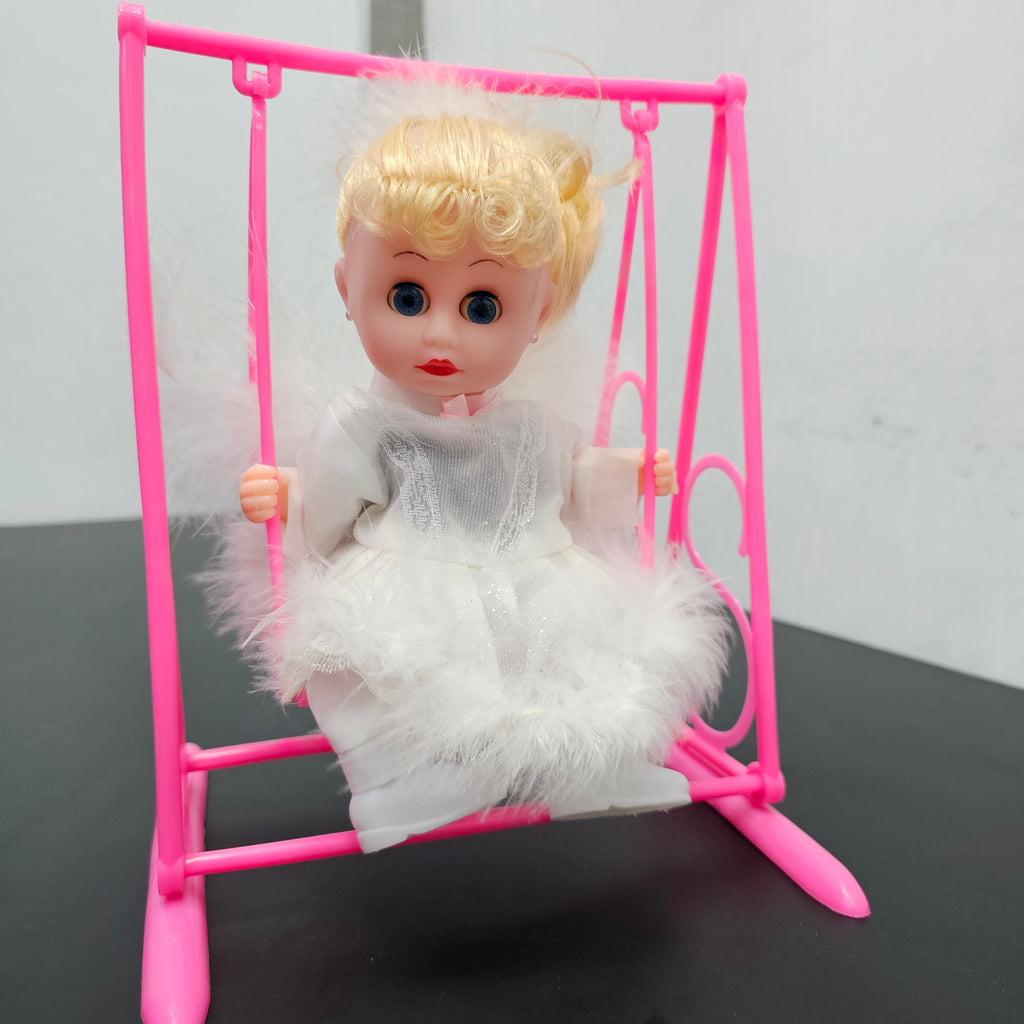 Swinging Angel Doll with Lighting & Music