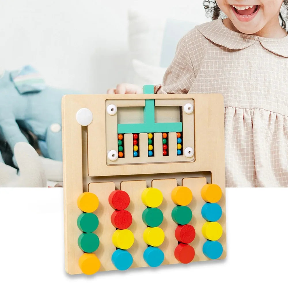 5-Color Baby Mobile – Soft Colors & Hand-Eye Coordination Toy