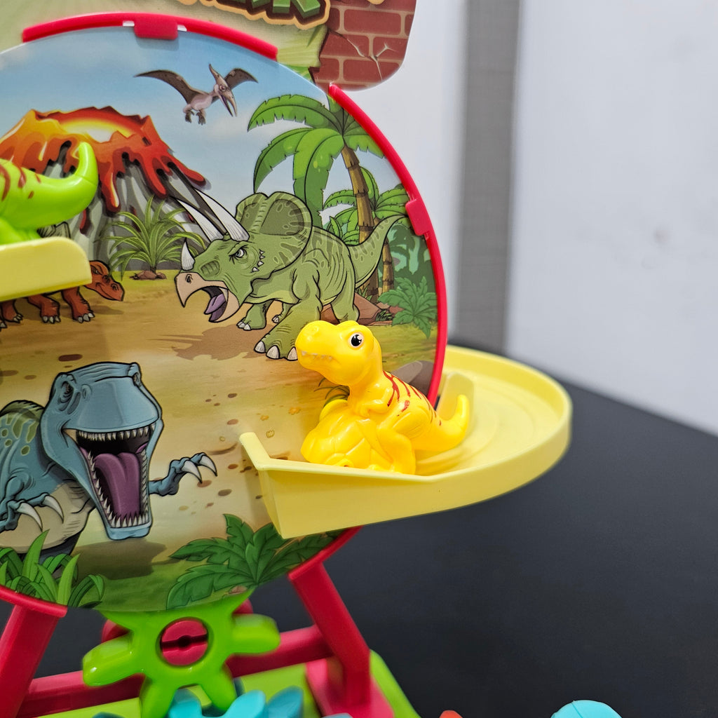 Dinosaur Park Slide Track Activity Toy | Fun Adventure Playset for Kids